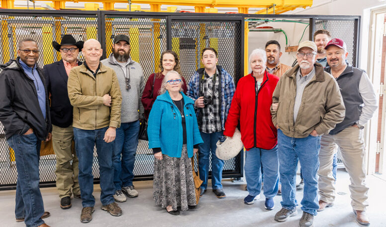 Ray Welborn FiberLight Dedicates Temple Site to Jerrold Welborn - FiberLight
